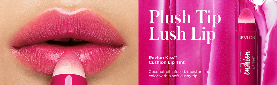 Revlon Kiss Cushion Lip Tint with Lightweight Balm Like Finish