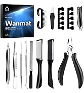 Wanmat Toenail Clippers for Thick Nails,Ingrown Toenail Treatment for Seniors,Professional Pedicu...