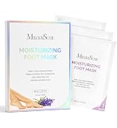 MelodySusie Hydrating Foot Mask Intensely Moisturizes Repairs for Dry,Cracked Feet,Callus,Suitabl...