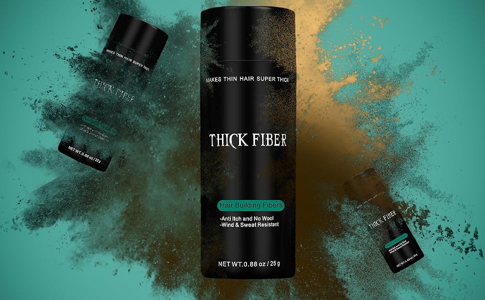 THICK FIBER Hair Fibers for thinning hair For Women & Men