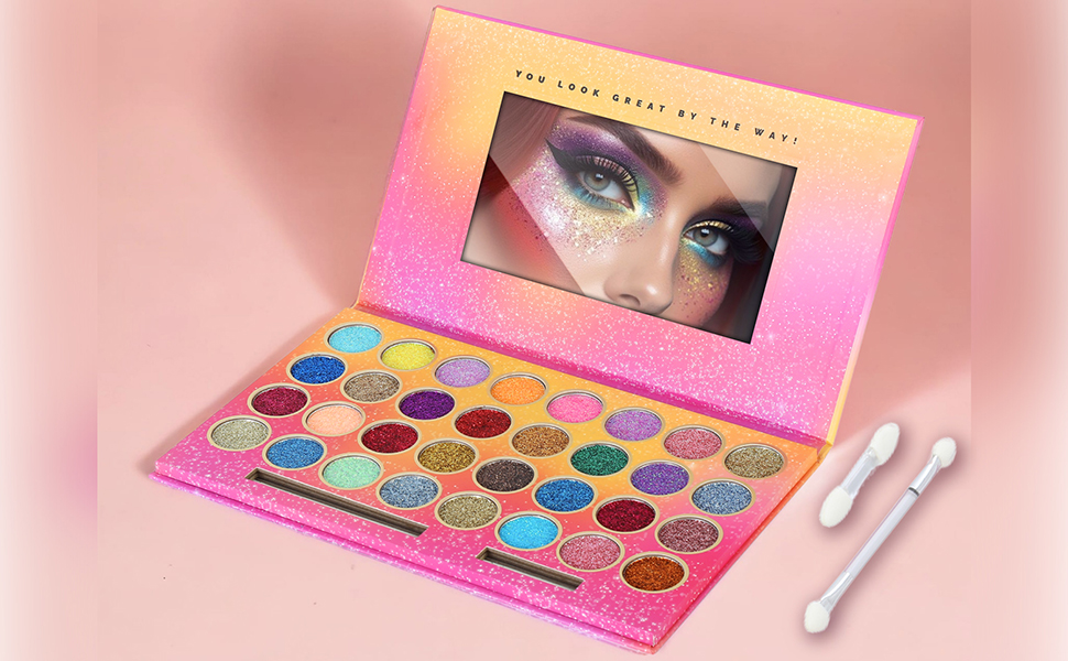 glitter eyeshadow