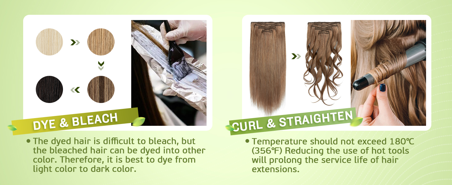 extensiones de cabello humano con clip