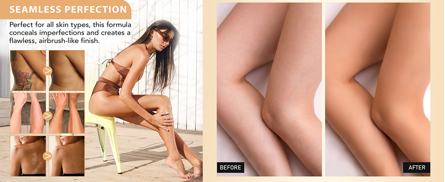 tattoo cover up makeup waterproof legs leg no transfer body beauty coverage perfector and blur quick