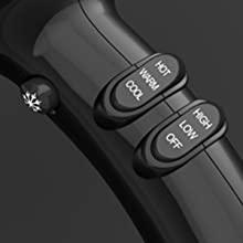 hair dryer buttons
