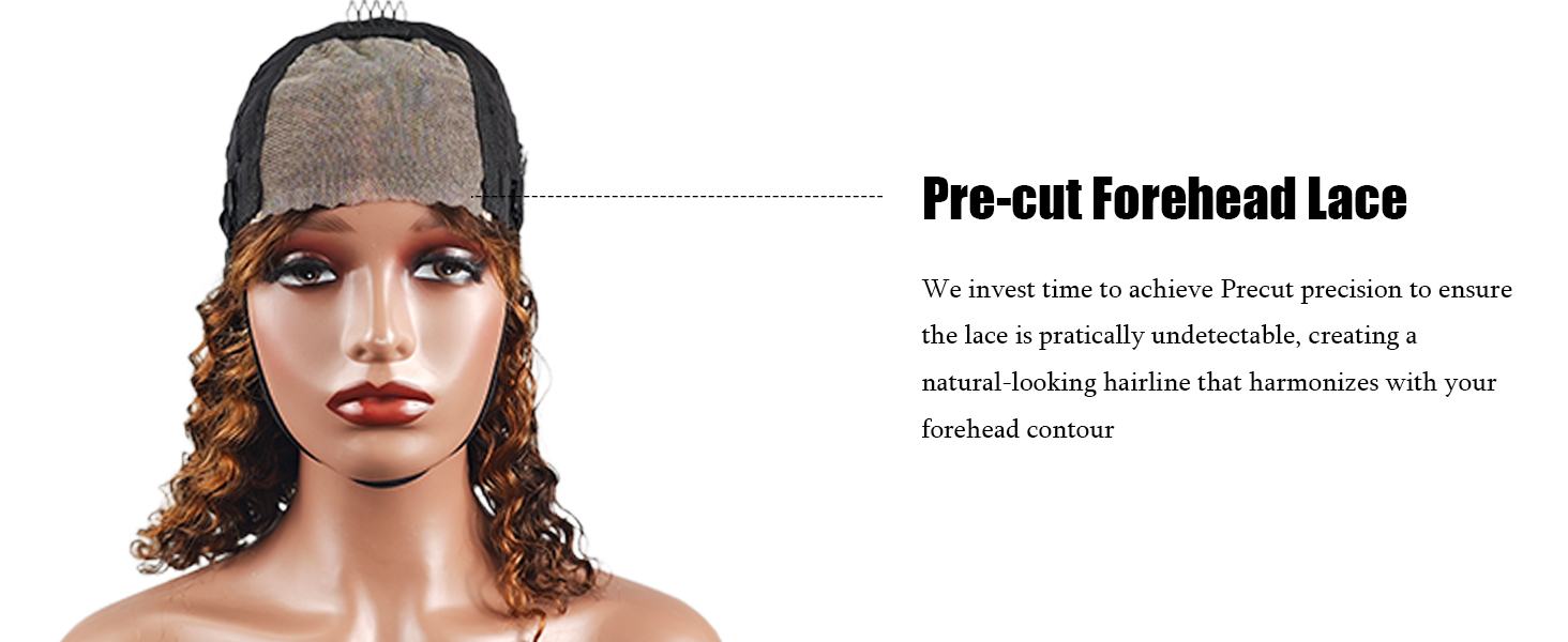 Ombre Bob Wig Human Hair