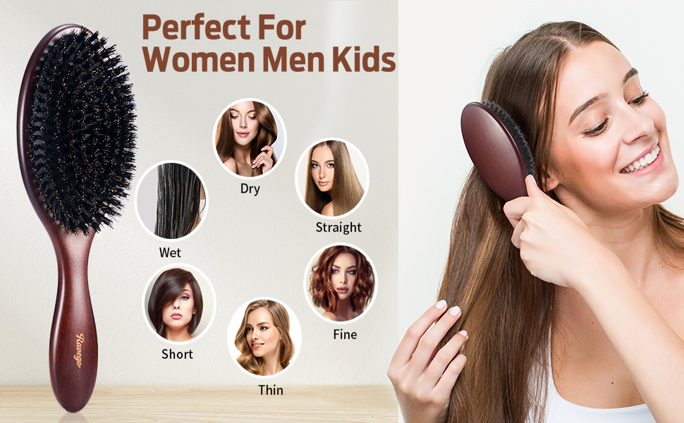 boar hair brush