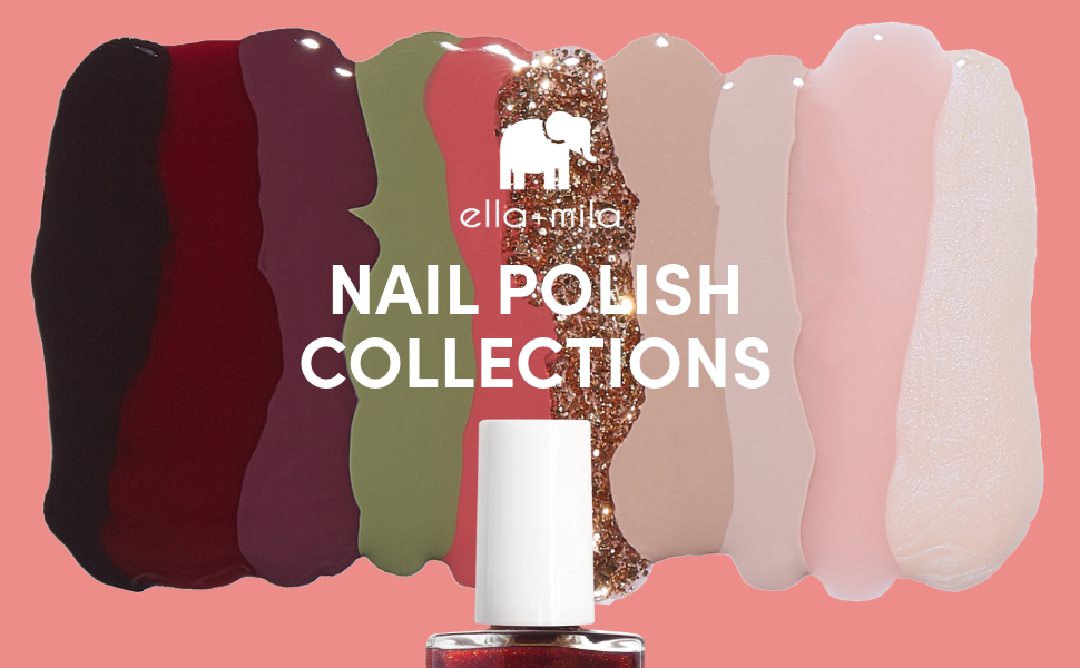Natural nail polish non toxic vegan cruelty free formula safe for women and pregnancy