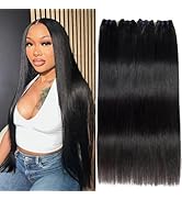 Menalue 16A Straight Bundles Human Hair 16 18 20 22 Inch 100% Unprocessed Raw Vietnamese Human Ha...