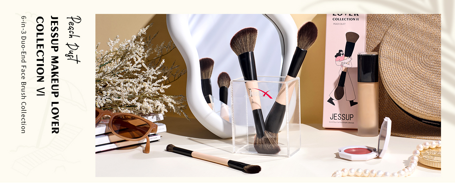 Jessup Makeup Brushes Set