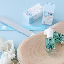 quit duri anti-bite top coat nail polish