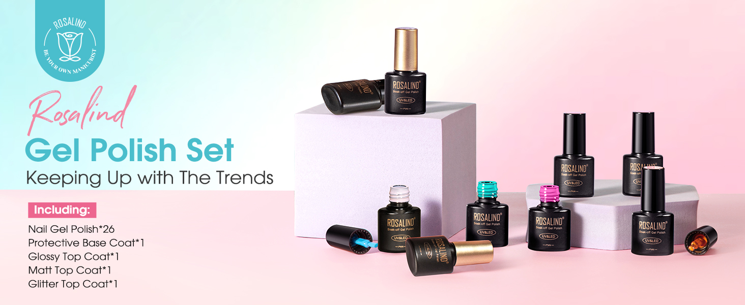 ROSALIND uv gel polish set