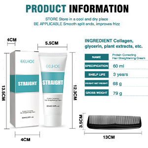 Hair Straightener Cream Correcting Hair Straightening Cream