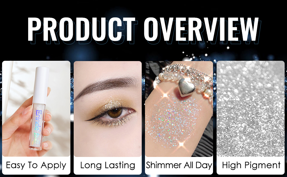 loose glitter glue for eye crystals makeup