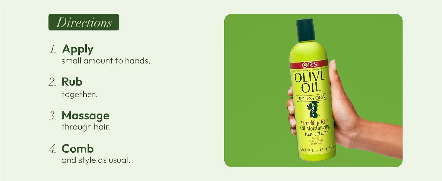 11124 Professional Incredibly Rich Oil Moisturizing Hair Lotion