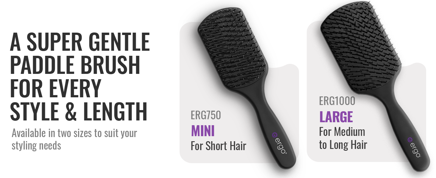 Ergo Super Gentle Large Paddle Hair Brush