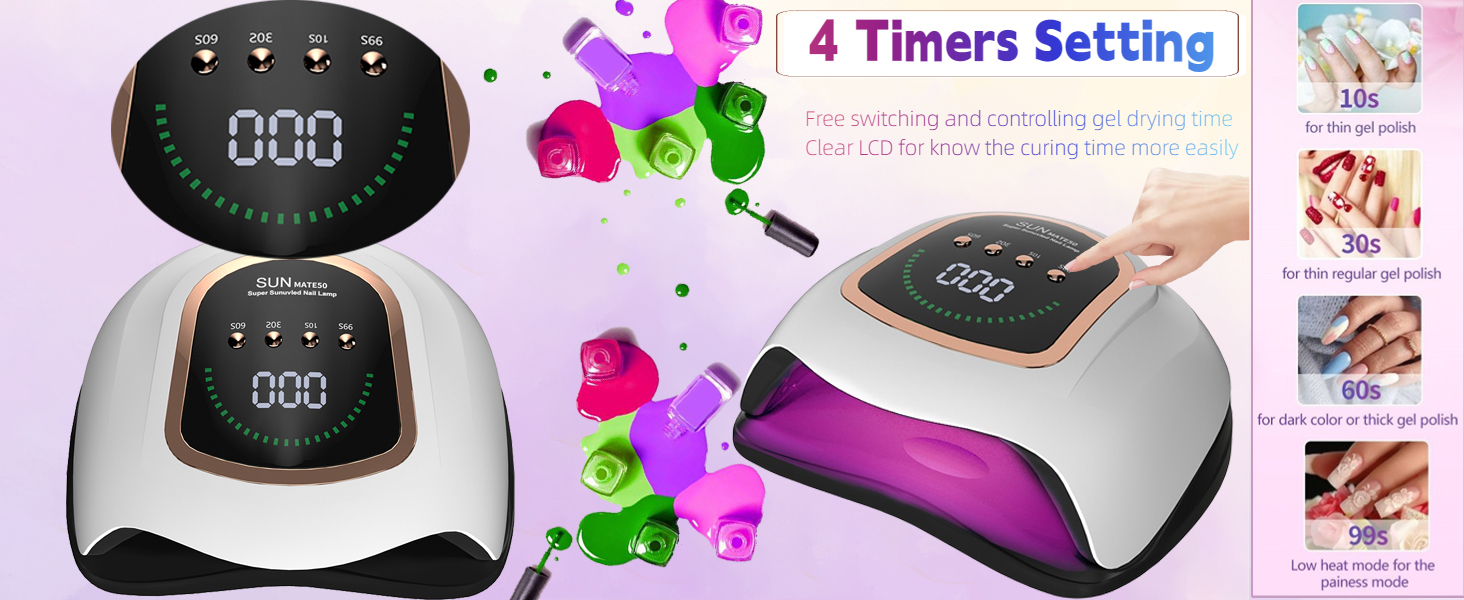 professional uv/led light for nails