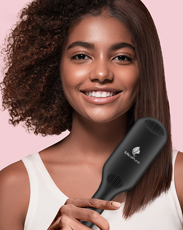 Enhanced Ceramic Hair Straightener Brush