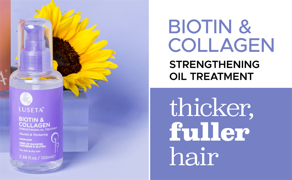 biotin collagen hair oil