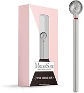 MelodySusie 7mm Ball Shape Cuticle Clean Nail Drill Bit 3/32'', Professional Safety Carbide Diamo...