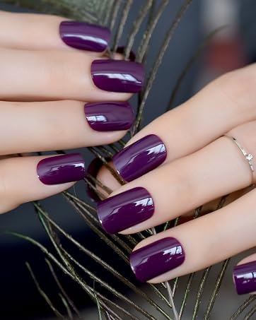 Purple Nails