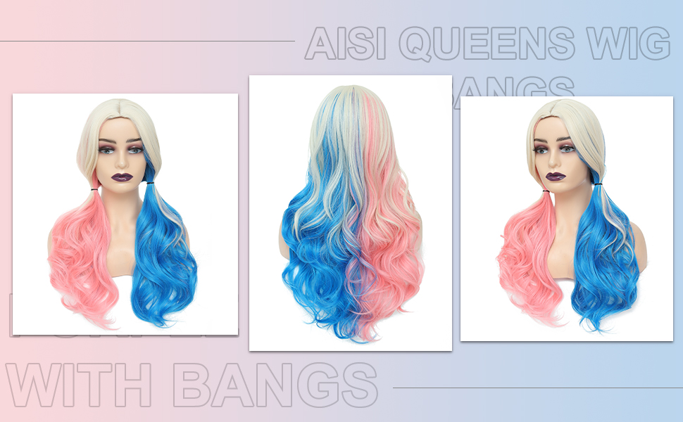 Harley Quinn Wig for Girls