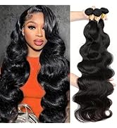 10A Grade Human Hair Bundles Body Wave Bundles Human Hair 18 20 22 Inch 100% Unprocessed Brazilia...