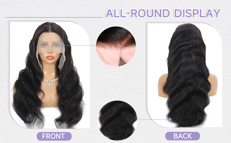 13x6 lace front wig human hair