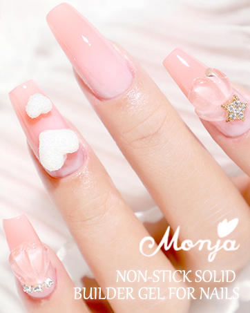 Monja non-stick solid builder gel for nails