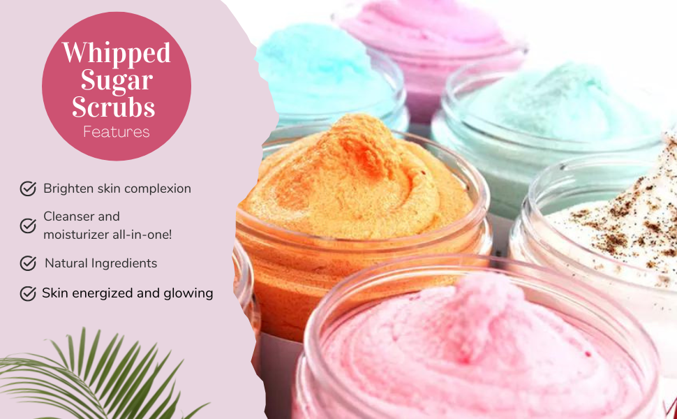 Whipped Sugar Scrub Soap