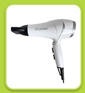 SalonPro 1875 Watt Fast Drying Professional Hair Dryer Ceramic Ionic Stylist Salon Blower Powerfu...