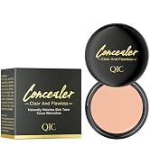 QIC Concealer,Natural Color Correcting Concealer for Women,Full Coverage Makeup for Face Eye Body...