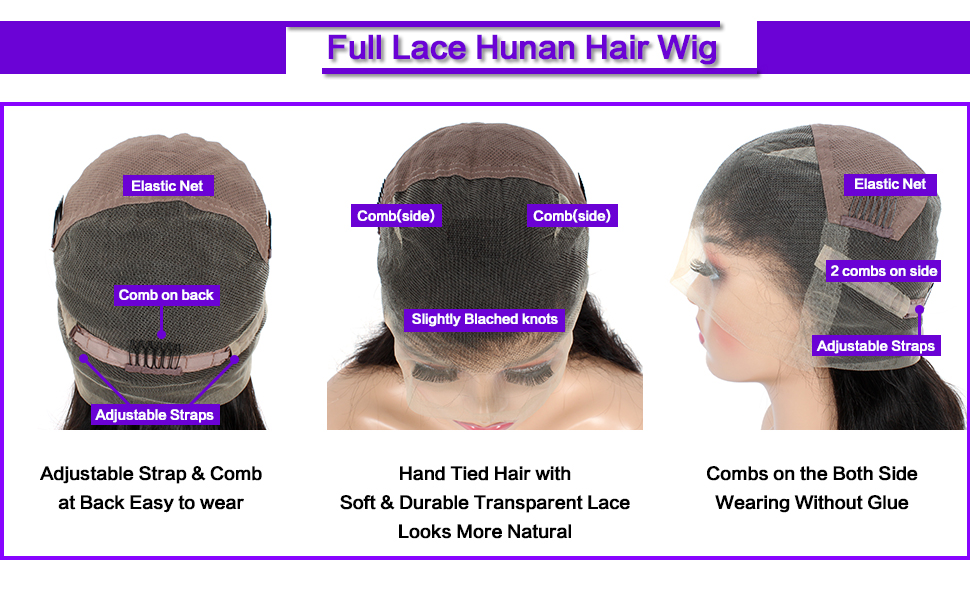 full lace human hair wig