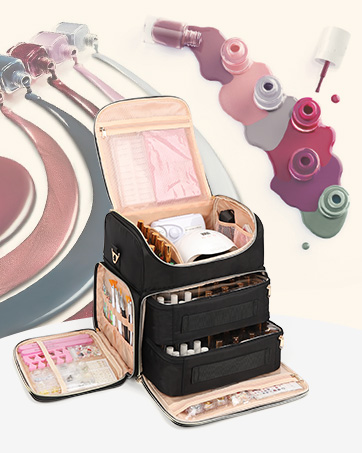 nail polish organizers and storage