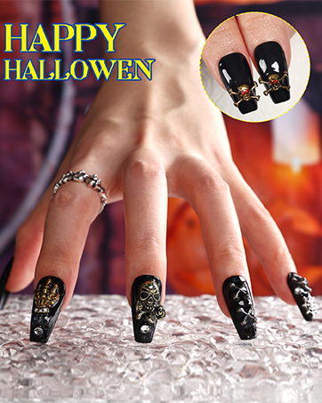 spooky halloween nails witches custume claws