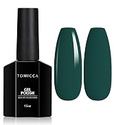 green gel nail polish