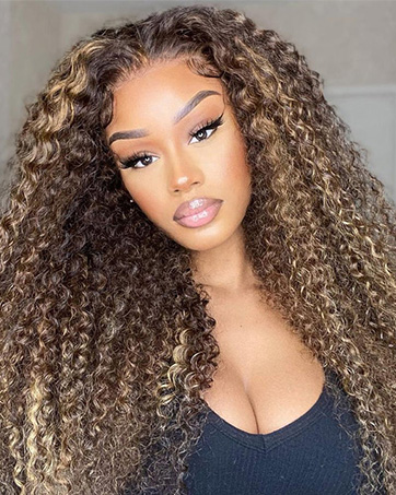 13x6 Highlight Wig Detail 1