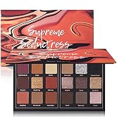 Prism Makeup Matte Eyeshadow Palette Pro 18 Colors Pigmented Shimmer Glitter Eye Shadow Palette, ...