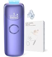 Laser Hair Removal with 5℃ Ice Cooling, Painless IPL Laser Hair Removal Device 3 In 1 Ubroo At Ho...