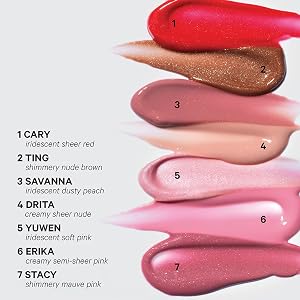 Lip gloss for fuller lips, Lip gloss with SPF, Natural lip gloss, Organic lip gloss