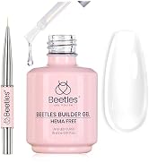 Beetles Builder Gel HEMA-Free-Sheer Breeze 0.5 oz 7 in 1 for Building Apex Strengthening Thickeni...