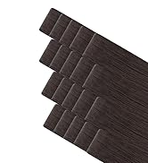 DOORES Invisi Edge Tape in Hair Extensions Human Hair, Dark Brown 10 Injection Tape-ins with 10 I...