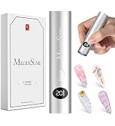 MelodySusie Handheld UV Light for Gel Nails, ART01G Cordless Gel X Nail Lamp, Rechargeable Flash ...