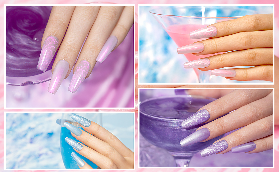 shell pearlescent gel