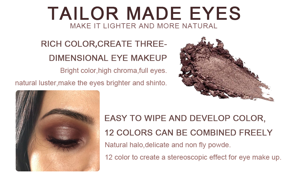 12 Colors eyeshadow stick