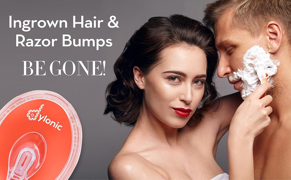 Dylonic Exfoliating Brush Ingrown hairs and razor bumps be gone