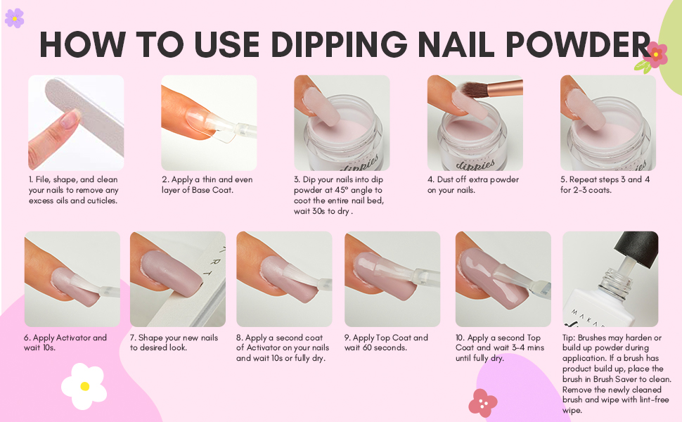powder nail kit liquid