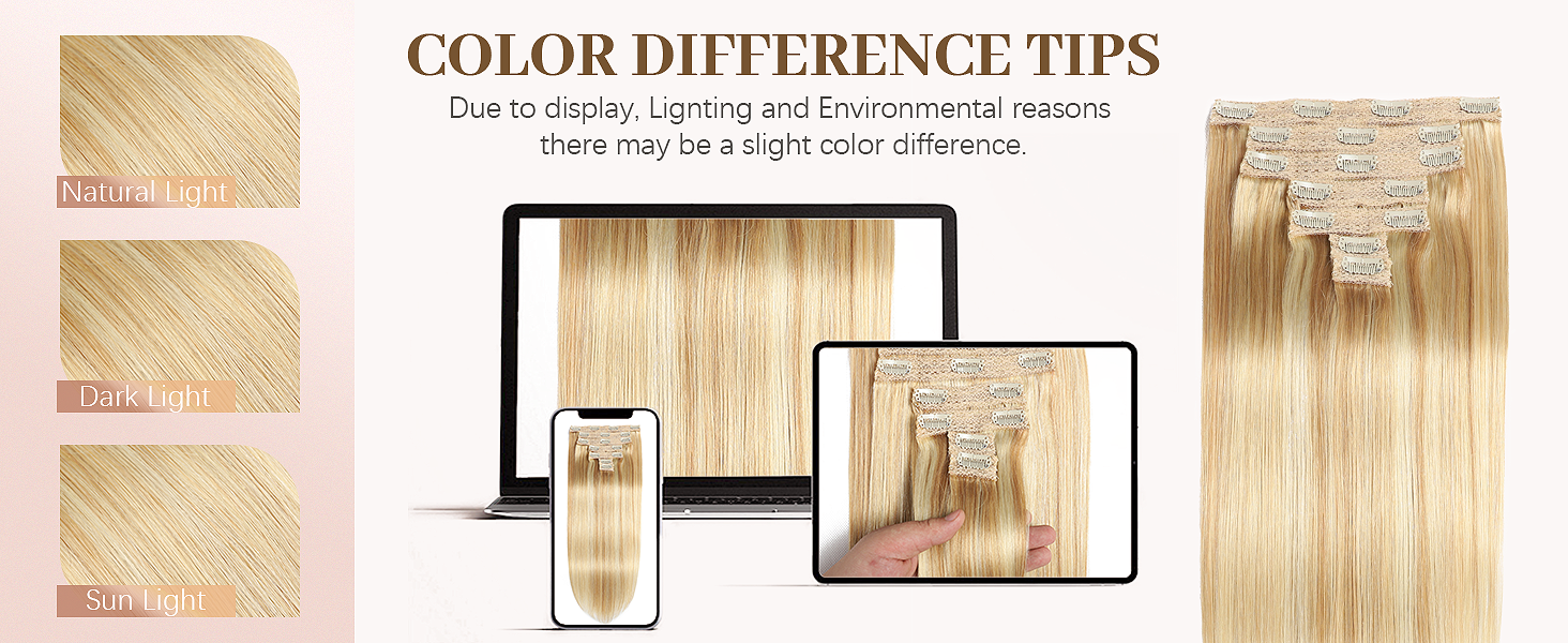 clip in hair extensions
