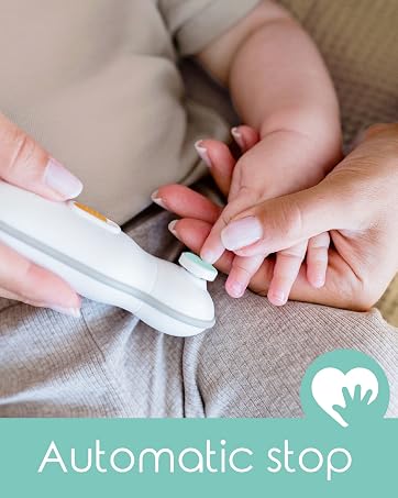 Baby Nail File Electric Nail Trimmer: Baby Nail Trimmer for Infant and Toddler