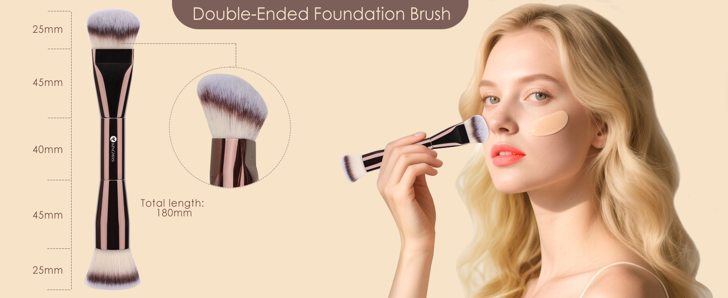 Foundation Contour Makeup Brush Set 3