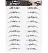 6D Eyebrow Sticker Professional Eyebrow Transfer Sticker Eyebrow Makeup Tool for Women and Girls ...